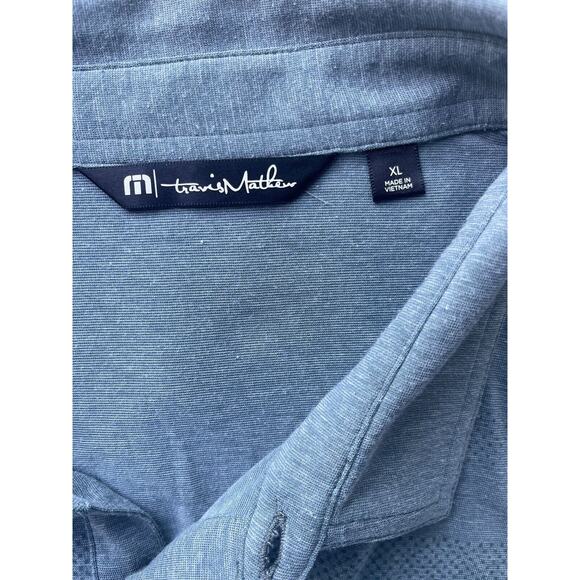 Travis Mathew Golf Polo Shirt Short Sleeve Men’s XL Green - Picture 3 of 5